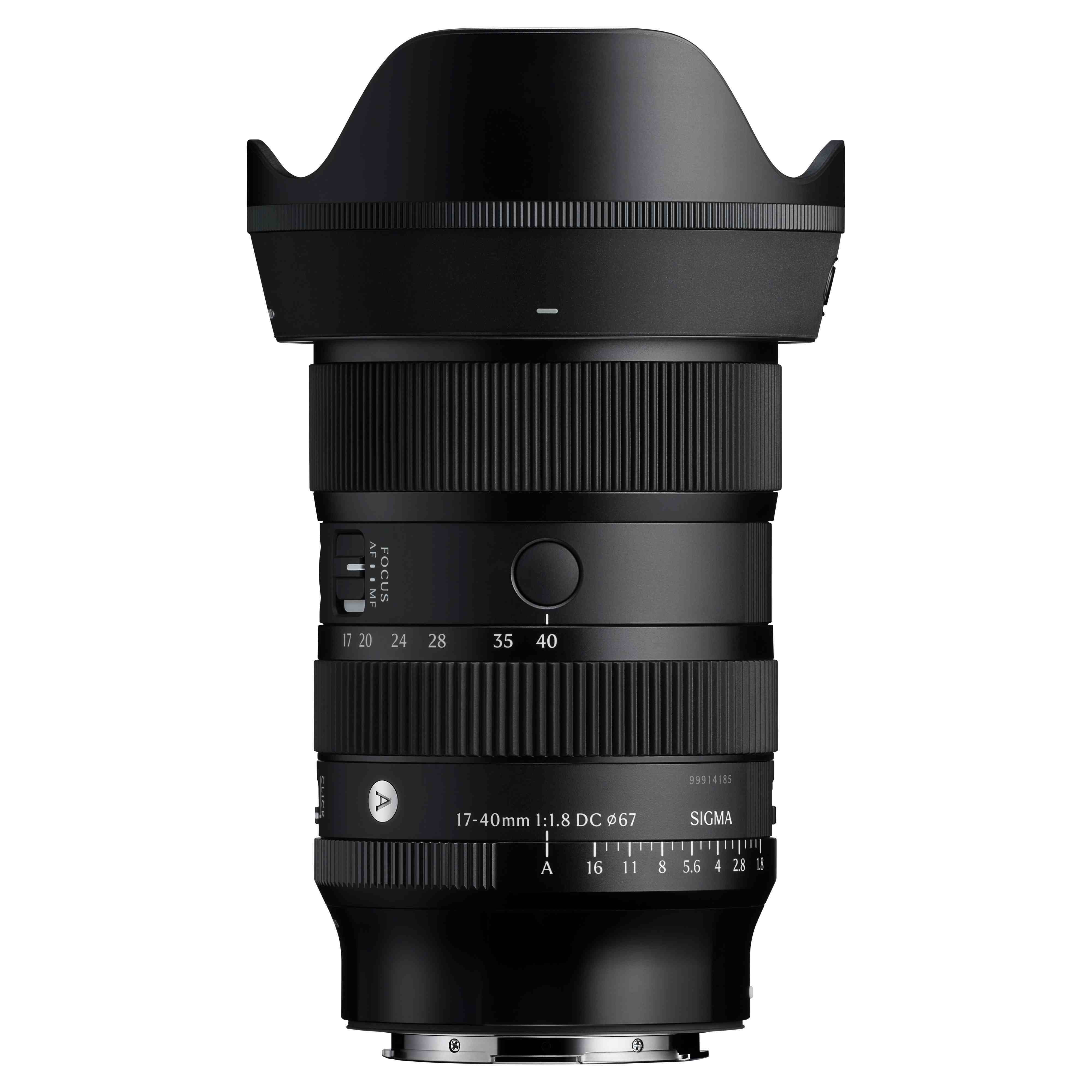 Sigma 17-40mm f/1.8 DC Art Lens (Sony E)