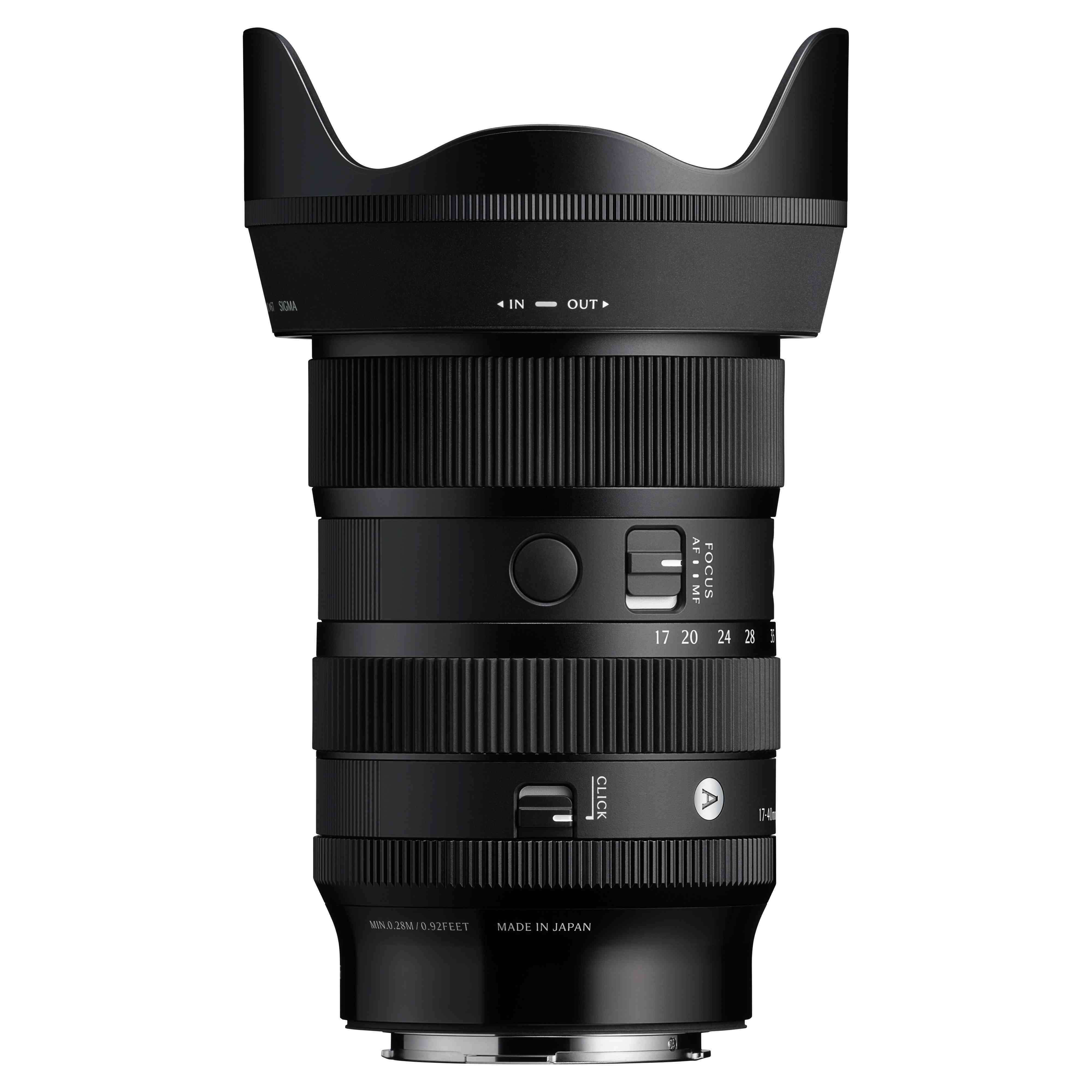 Sigma 17-40mm f/1.8 DC Art Lens (Sony E)