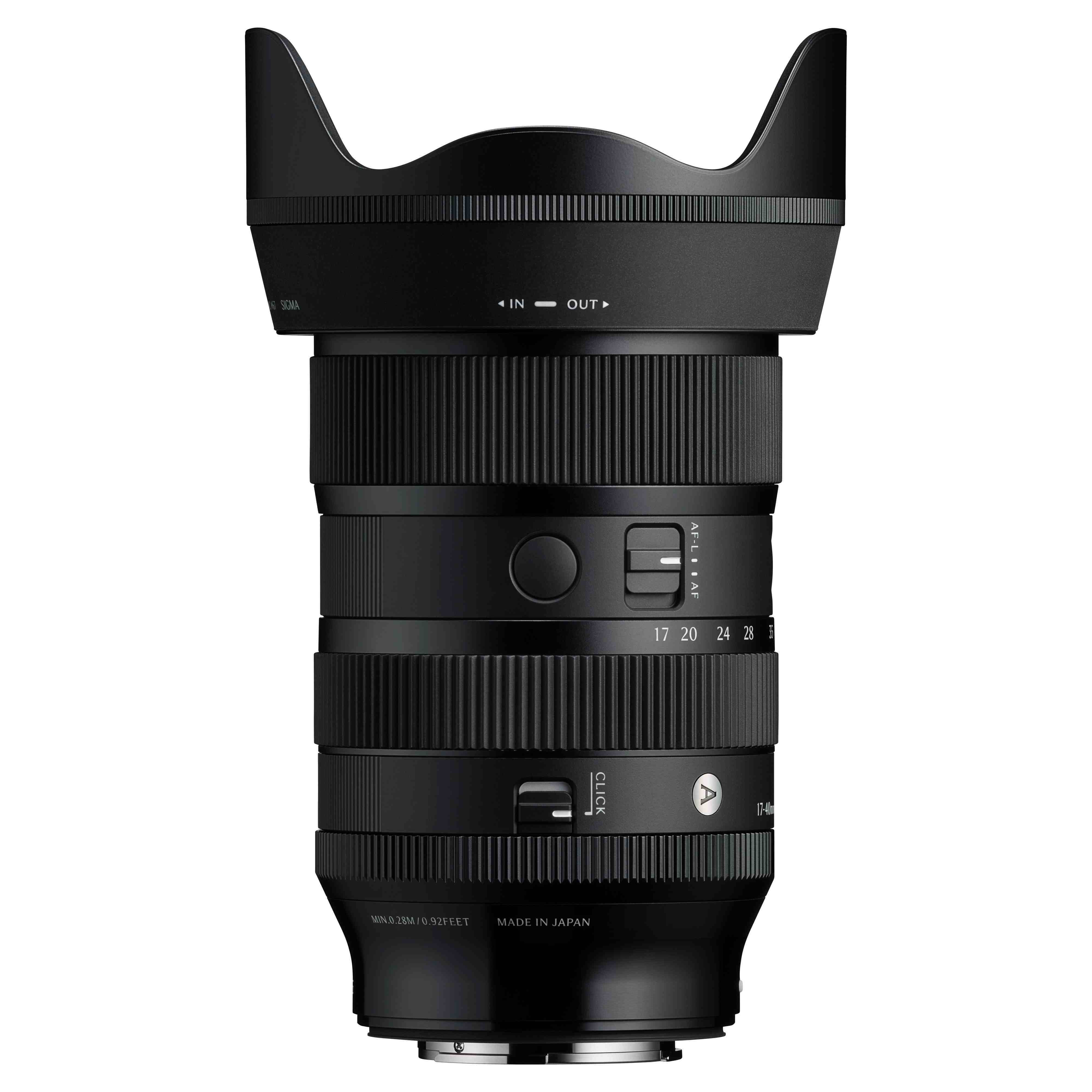 Sigma 17-40mm f/1.8 DC Art Lens (Sony E)