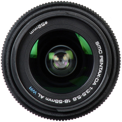 Pentax DA 18-55mm f/3.5-5.6 AL WR Lens (3.5-5.6, 18-55mm, 27-84.5mm, Black)