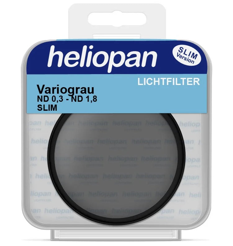 Heliopan 25.5mm SLIM Variable ND Schott Glass Filter (ND 0.3 to ND 1.8)
