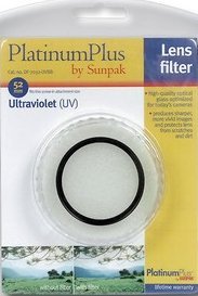Sunpak 52mm UV Lens Filter