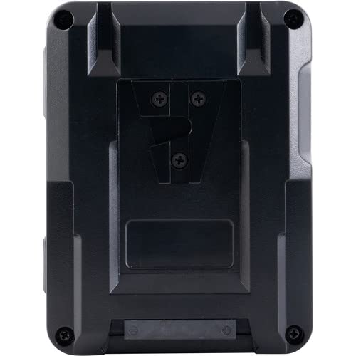IndiPRO Micro-Series 270Wh 14.8V V-Mount Li-Ion Battery | Maximum 12A Continuous Draw | Single 14.8V D-Tap Output|USB Power Output| 5-LED Power Gauge | Designed for Pro Video Cameras & Lights