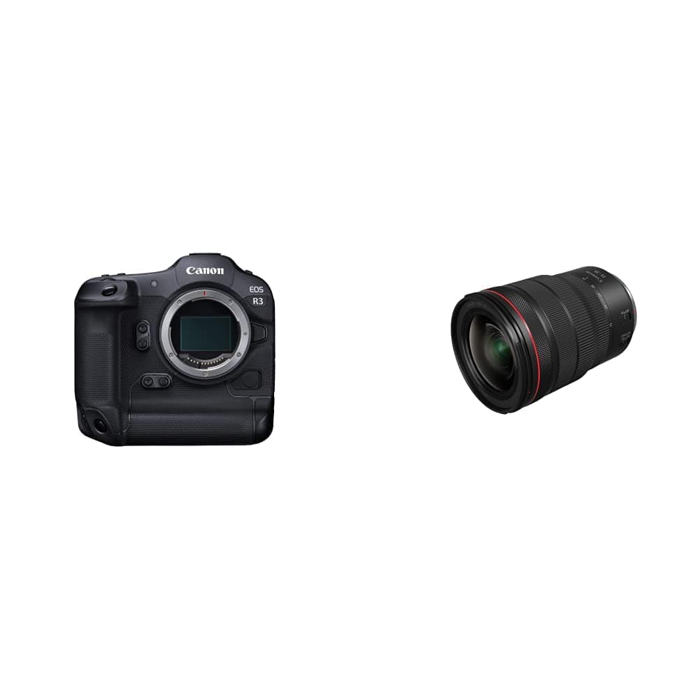 Canon EOS R3 Mirrorless Camera (Body Only), Full-Frame Camera, 6K 60p RAW, 4K 120p Video, 24.1 Megapixel CMOS Sensor, DIGIC X Image Processor, for Sports, Action, Black