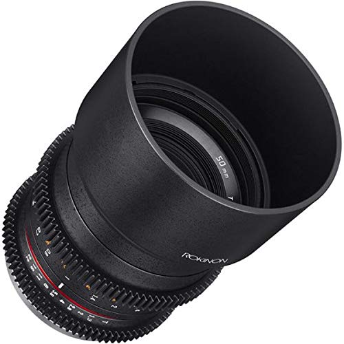 Rokinon CV50M-E 50mm T1.3 Compact High Speed Cine Lens for Sony E-Mount