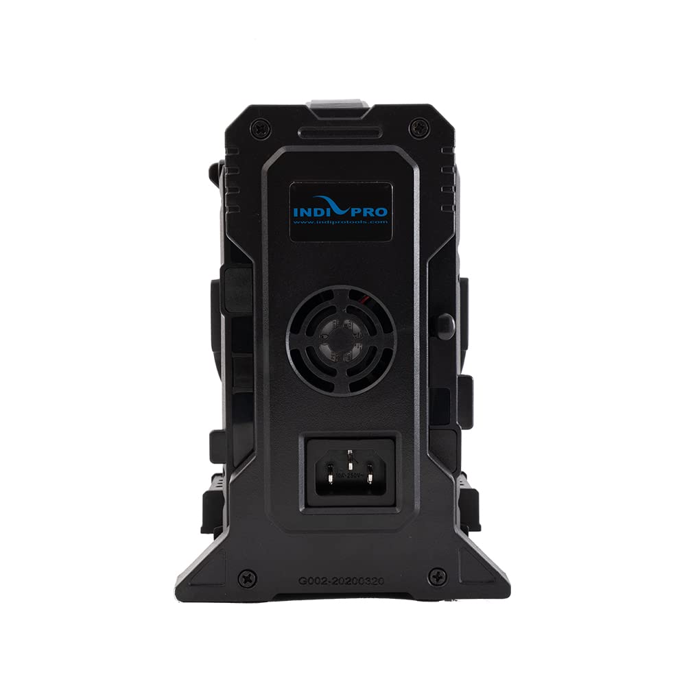 IndiPRO Micro-Series 26V 260Wh 4-Battery Kit with Quad Charger (V-Mount)