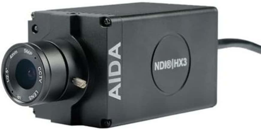 AIDA HD-NDI3-120 FHD NDI HX3/IP/SRT/HDMI PoE POV Camera