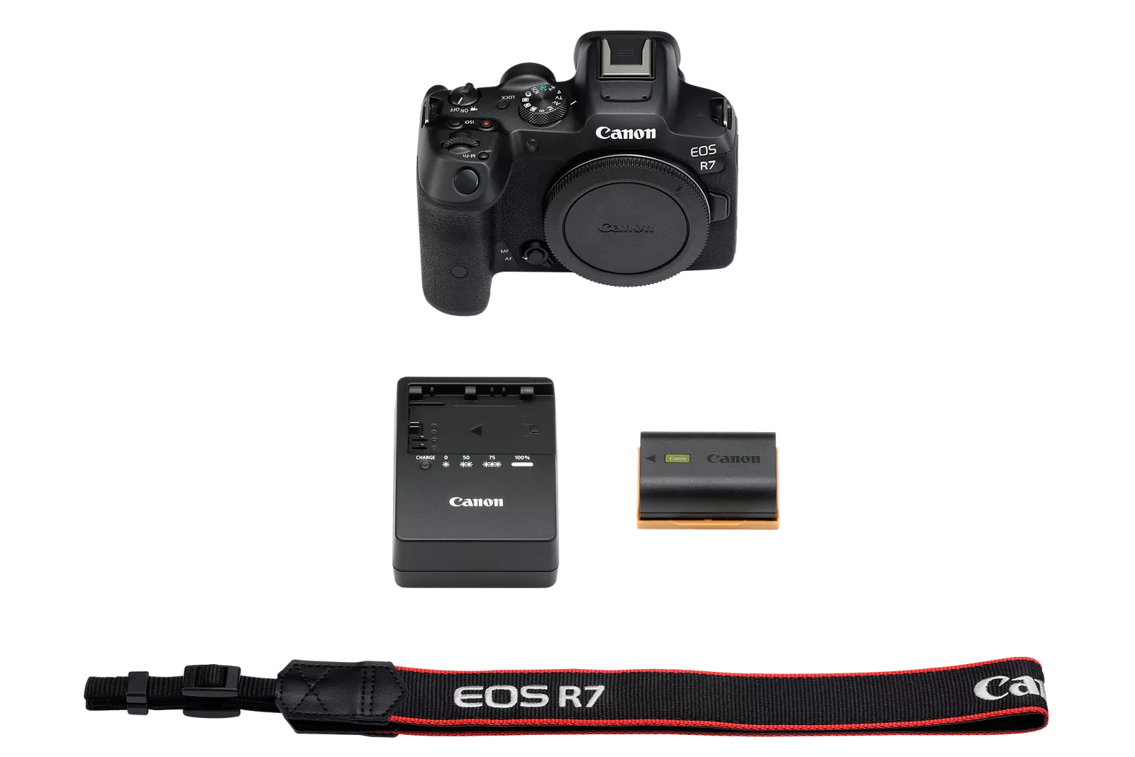 Canon EOS R7 Mirrorless Camera with Cropping Guide Firmware