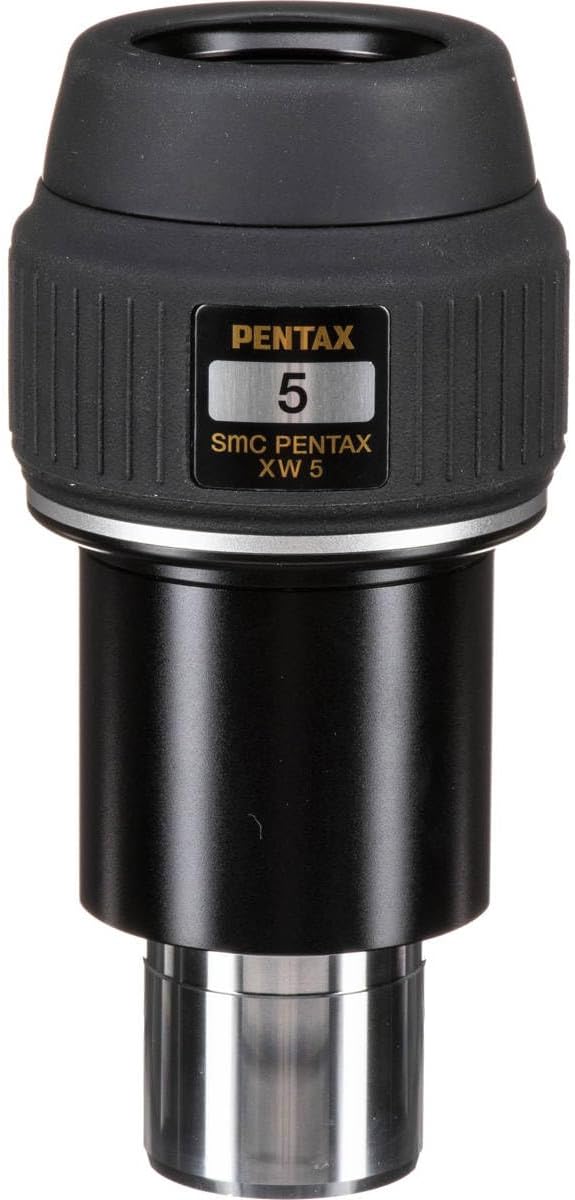 Pentax 5mm 1.25" 70° XW Eyepiece. The Ultimate Companion for Telescopes and Spotting Scopes