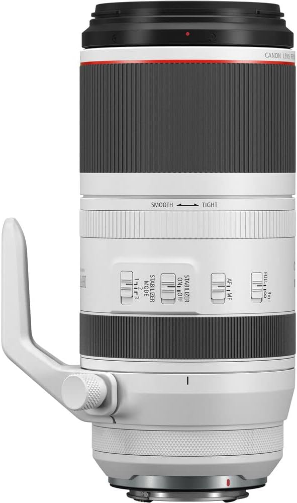 Canon RF100-500mm F4.5-7.1 L is USM Lens, Super-Telephoto Zoom Lens, Compatible with EOS R Series Mirrorless Cameras, White