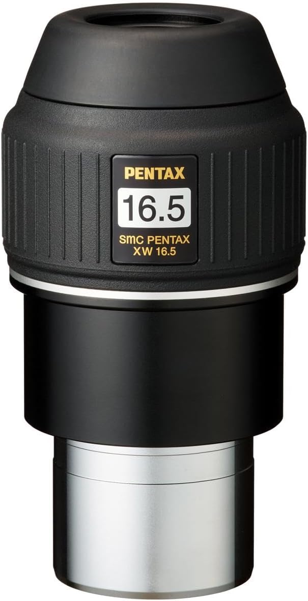 PENTAX smc XW16.5 2-Inch Eyepiece for Astronomical telescopes. Extra-Wide 85°Apparent Angle of View, 20mm Eye Relief, Multi-Layer Coating, All-Weather, Made in Japan