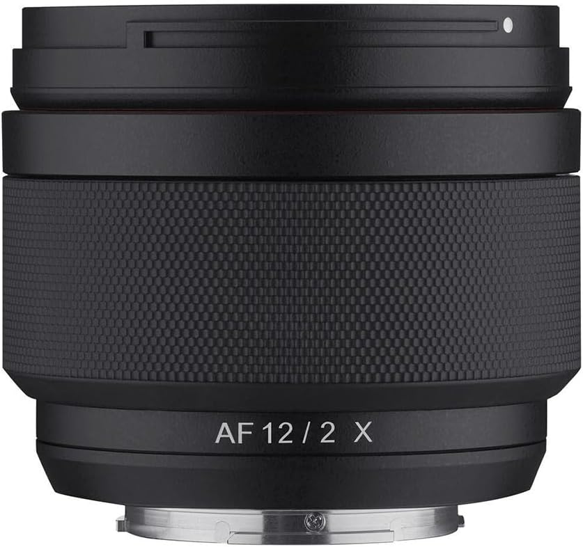 Samyang 12mm F2.0 AF Ultra Wide Lens for Fujifilm X – Weather-Sealed, UMC Coating, Fast F2 Aperture, Autofocus, 62mm Filter, Compact APS-C, Night Sky & Architecture