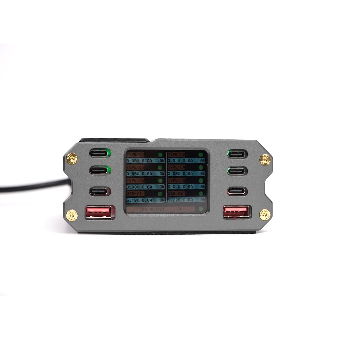 IndiPRO PD450Wh Intelligent Fast Charging Box w/Type C/A USB Outputs | Charge Multiple Video Components, Lights, and Mobile Devices simultaneously | Features OLED staus Screen