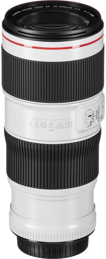 Canon EF 70-200mm f/4L IS II USM Lens for Canon Digital SLR Cameras, White - 2309C002