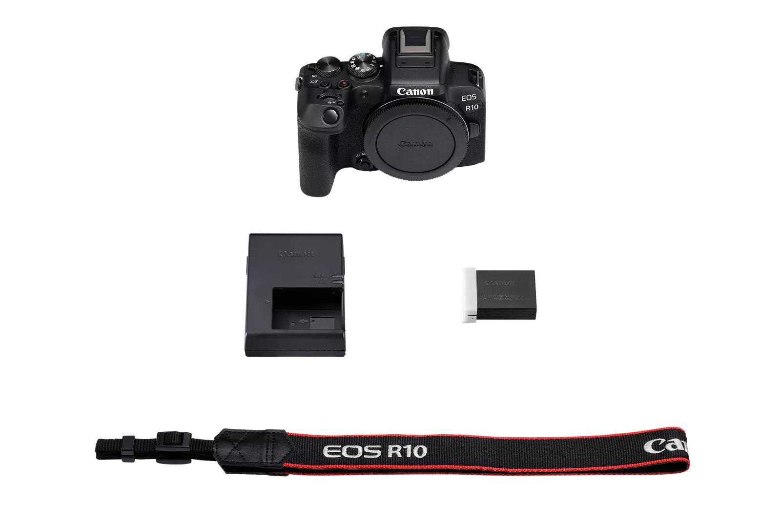 Canon EOS R10 Mirrorless Camera with Cropping Guide Firmware