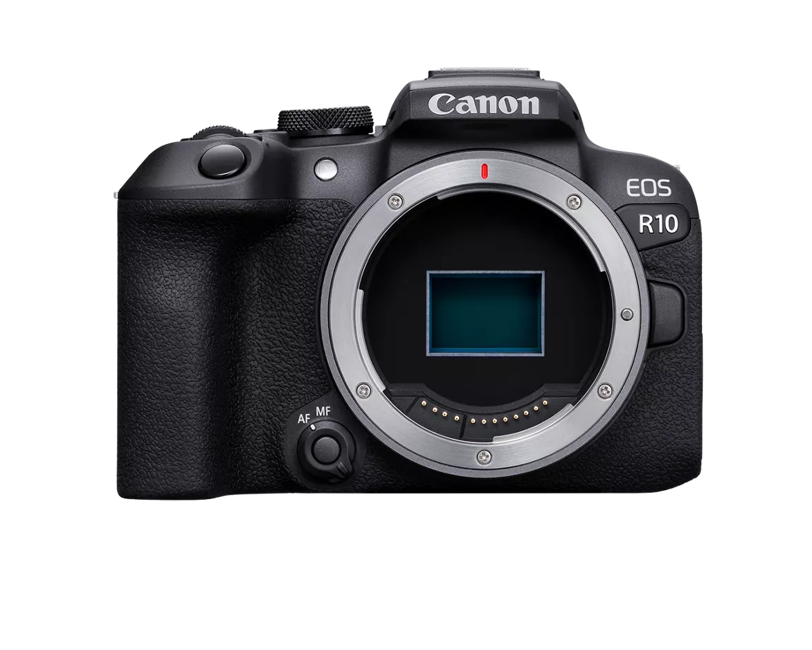 Canon EOS R10 Mirrorless Camera with Cropping Guide Firmware