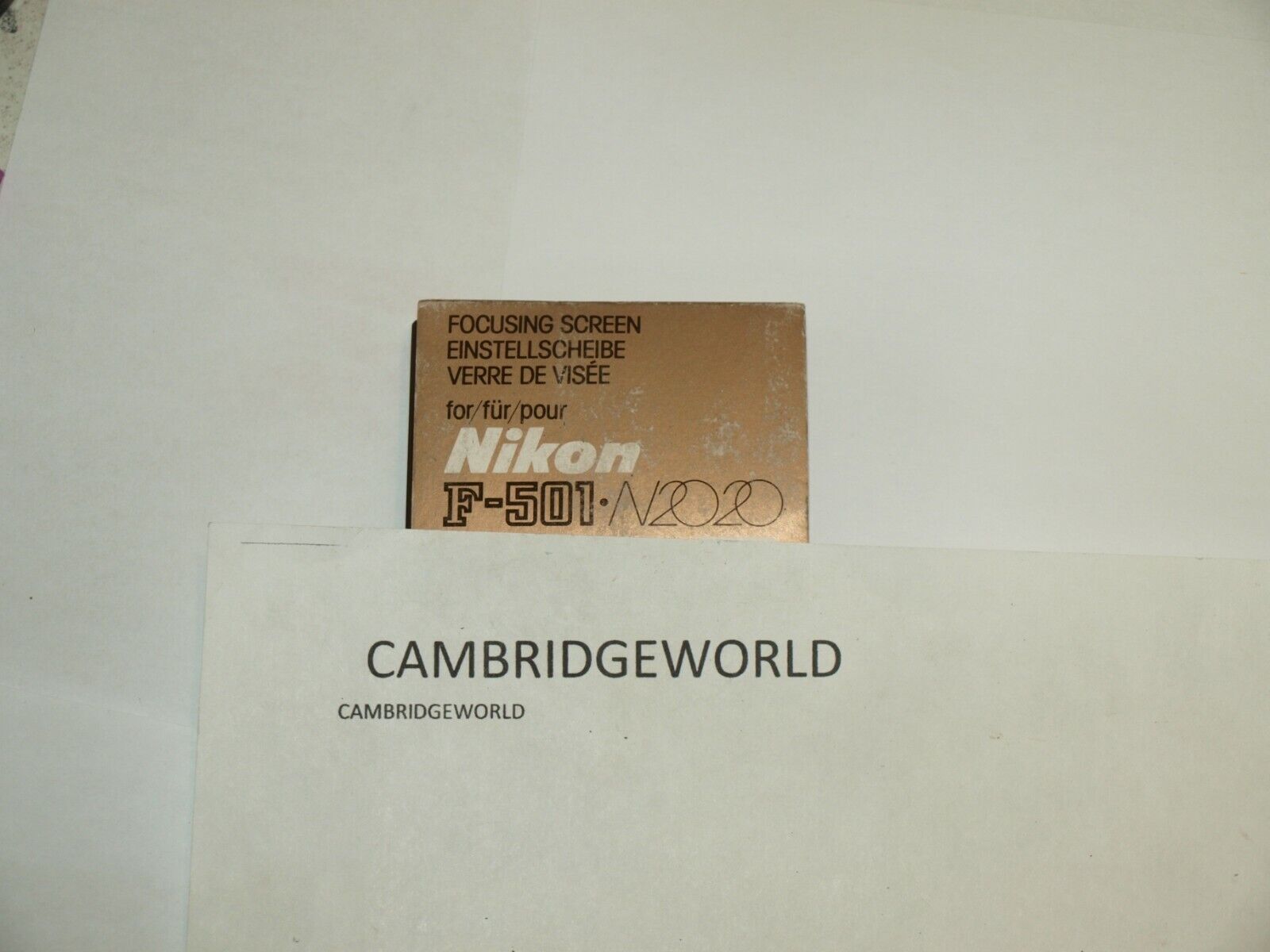 Cambridge World Inc