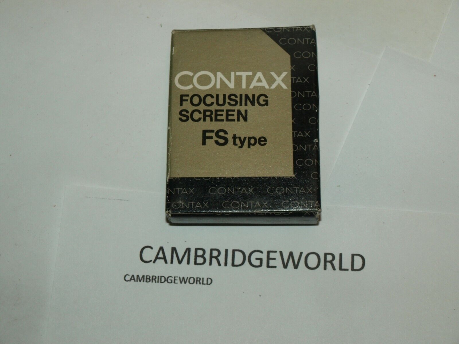 Contax RTS II Focusing Screen FS-7 FS 7 in original factory box NEW old stock
