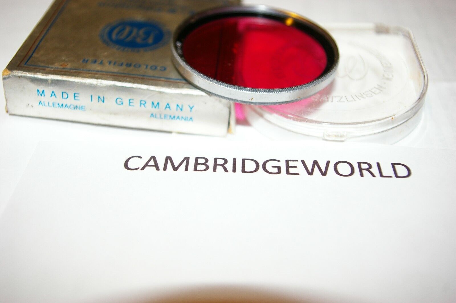 Cambridge World Inc