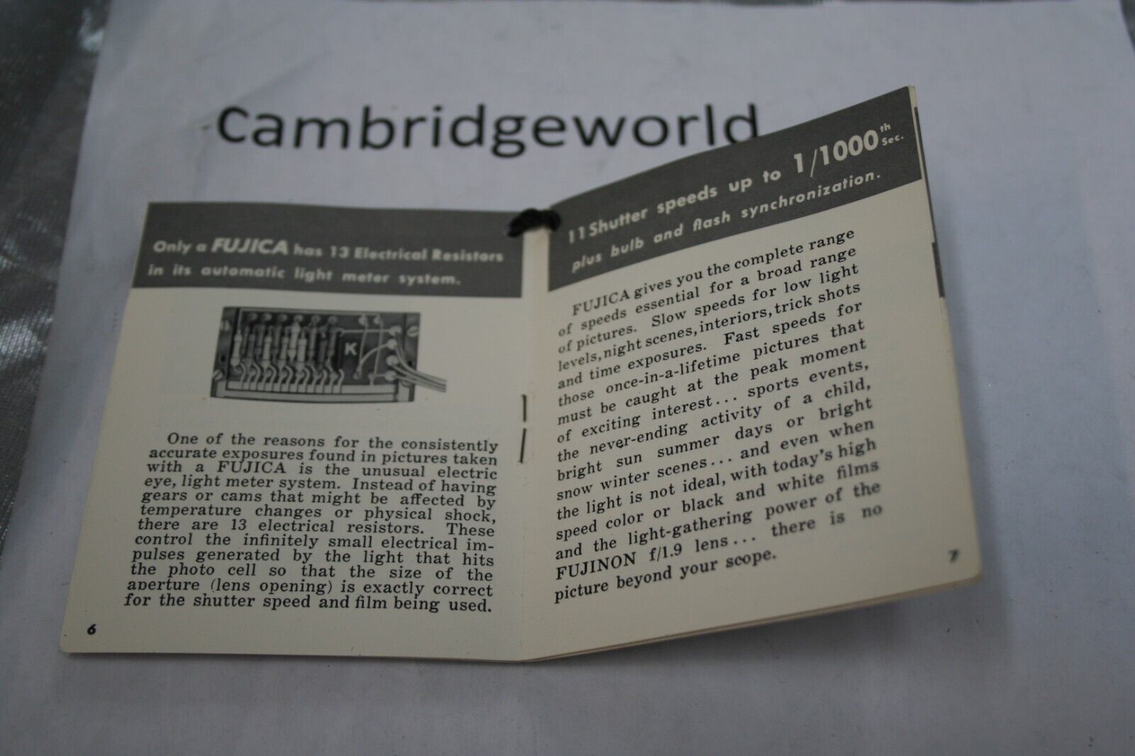 Cambridge World Inc