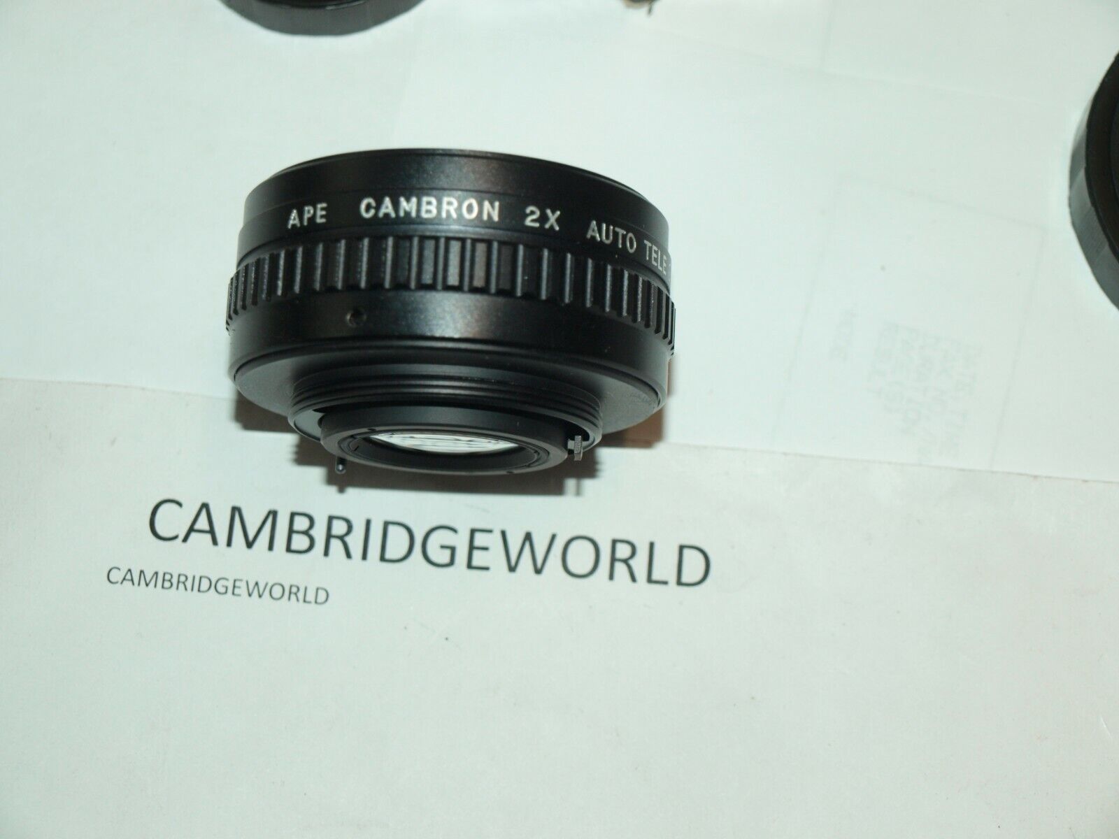 Cambridge World Inc