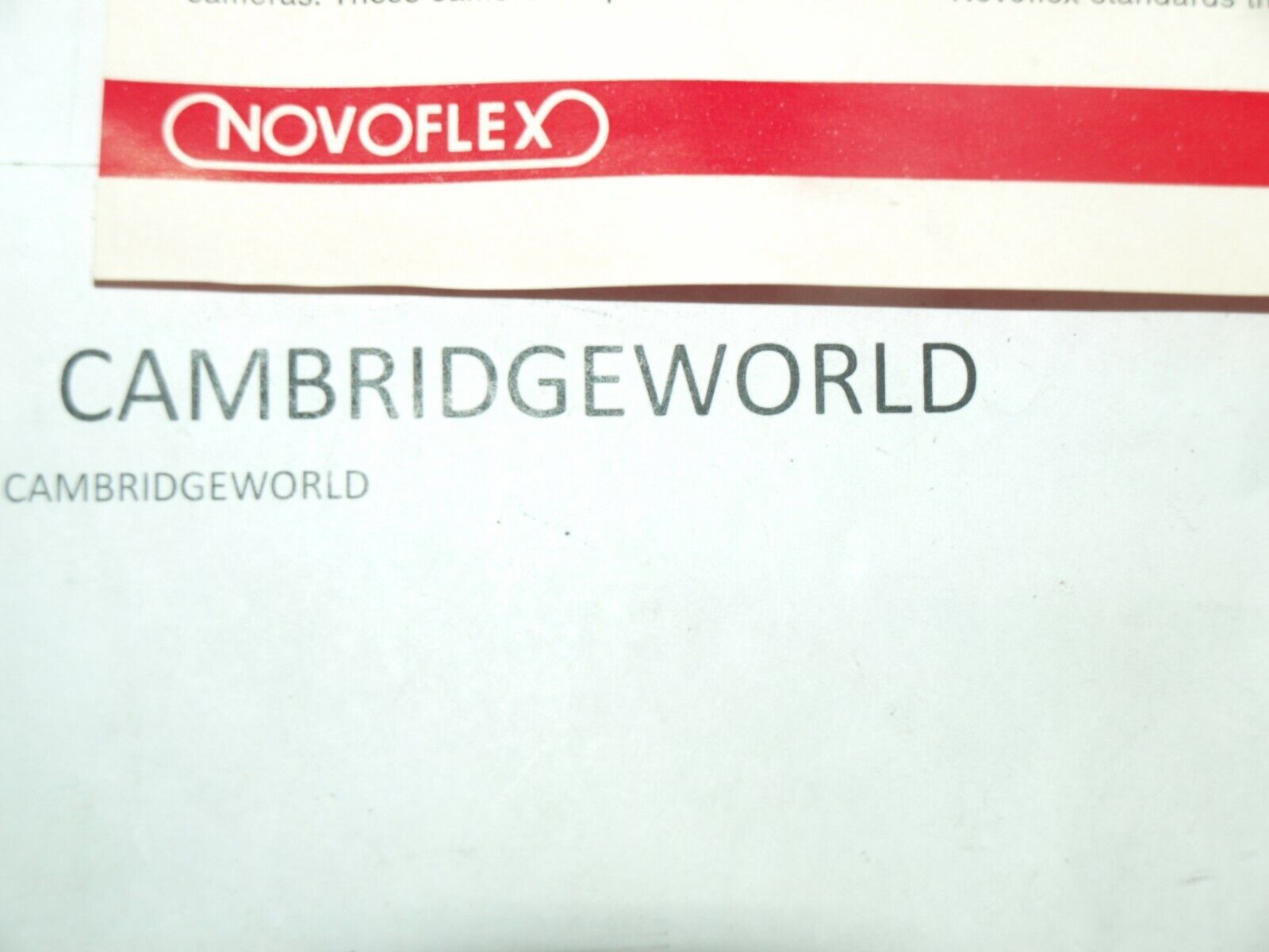 Cambridge World Inc