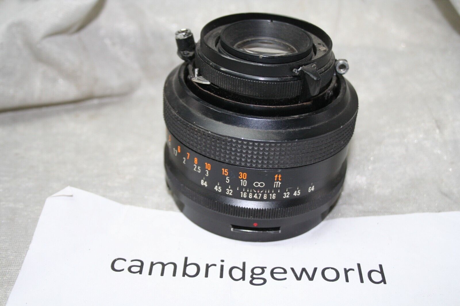 【希少品】 MAMIYA-SEKOR P F4.7 127mm ジャンクレンズ 報道用巨大中判レンズをオートフォーカスで普通