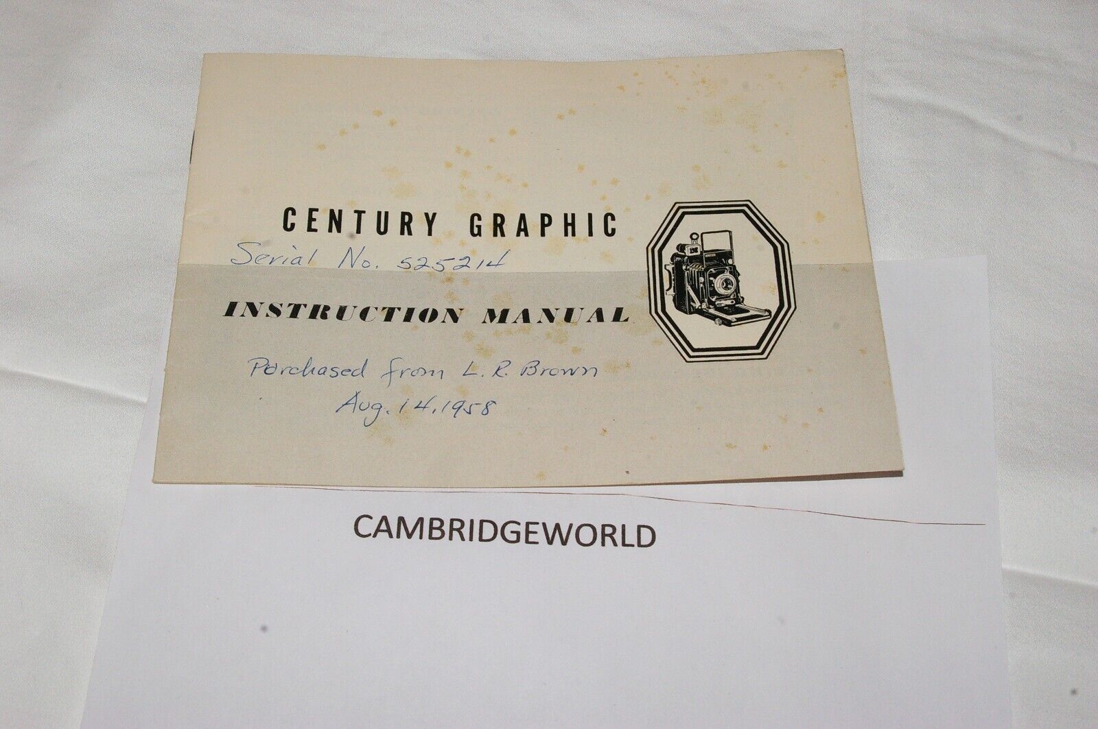 Cambridge World Inc