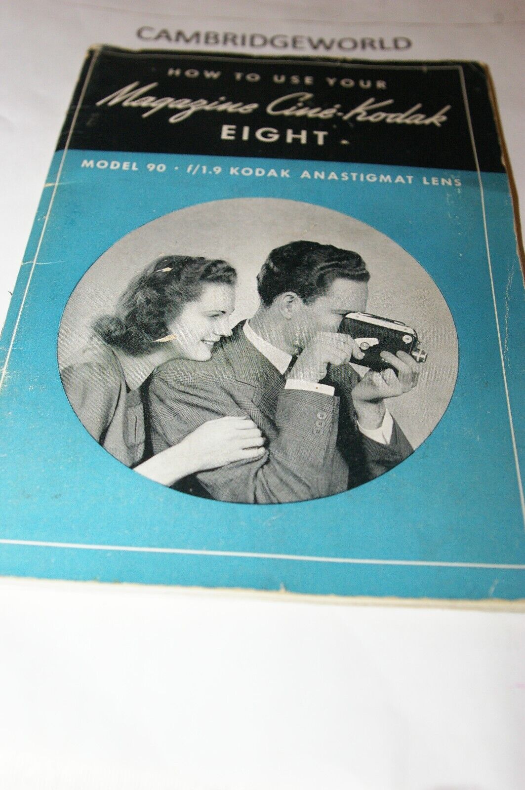 MAGAZINE CINE KODAK CAMERA NEW INSTRUCTION MANUAL GUIDE BOOK GENUINE