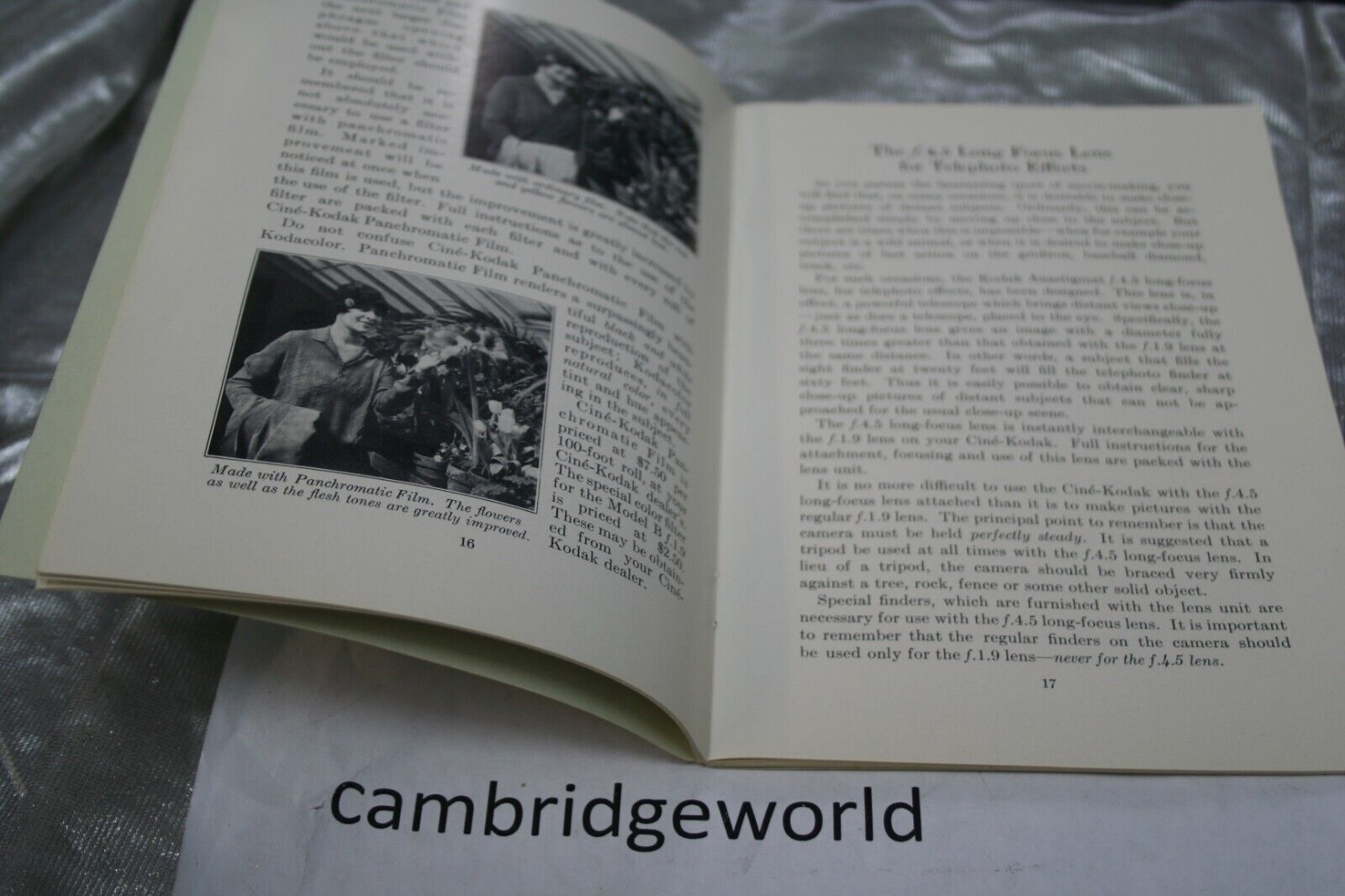 Cambridge World Inc