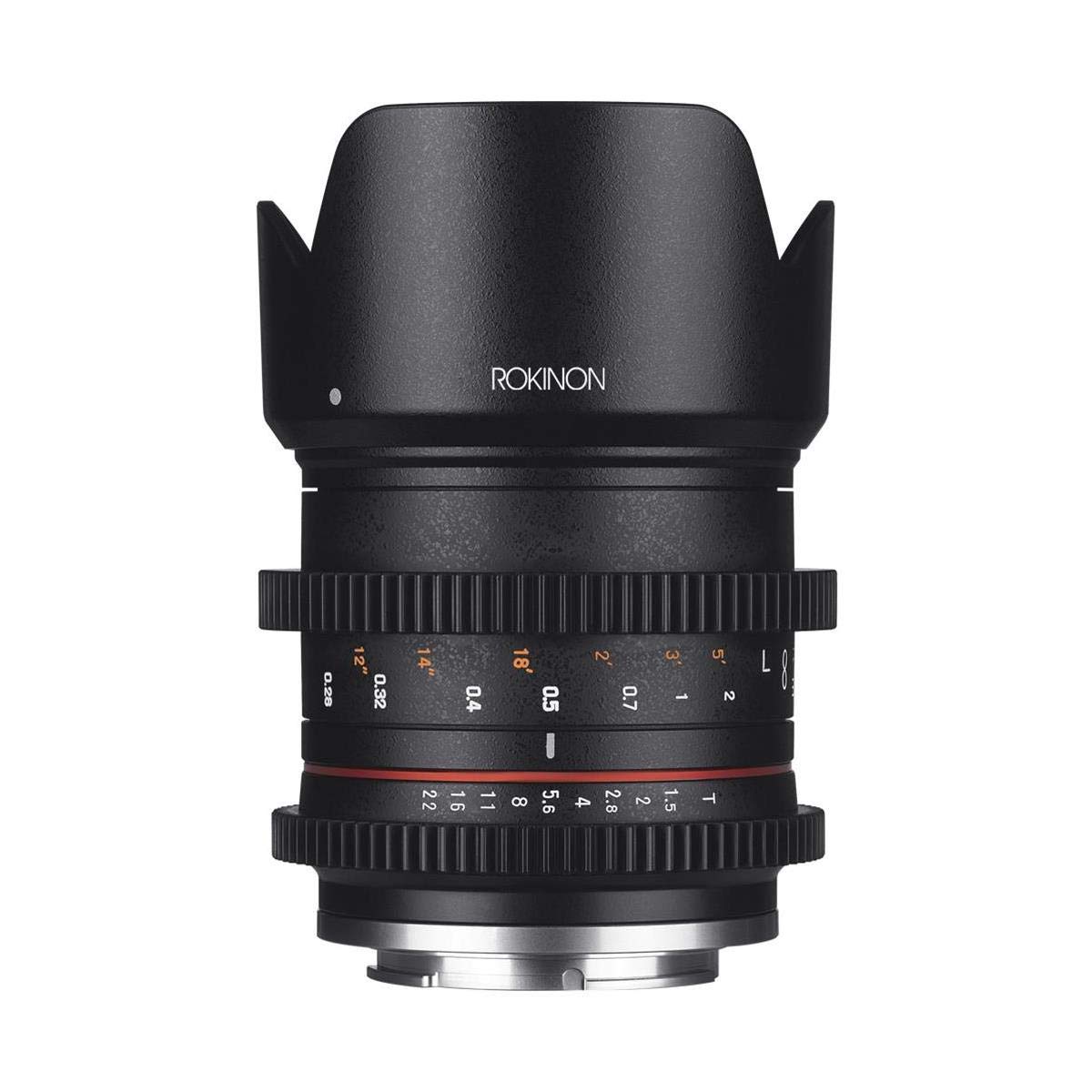 Rokinon CV21M-E 21mm T1.5 Compact High Speed Wide Angle Cine Lens for Sony E-Mount, Black