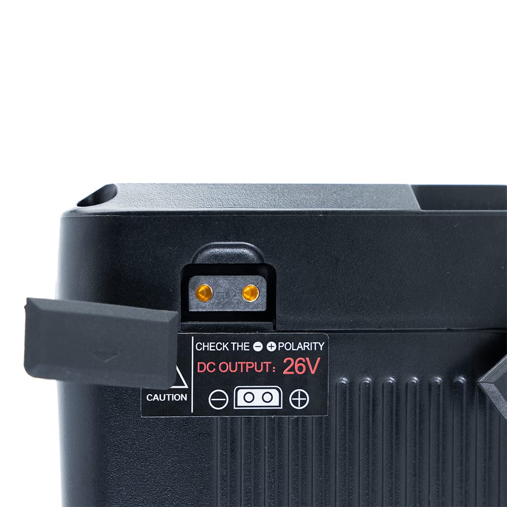 IndiPRO Micro-Series 26V 260Wh 4-Battery Kit with Quad Charger (V-Mount)