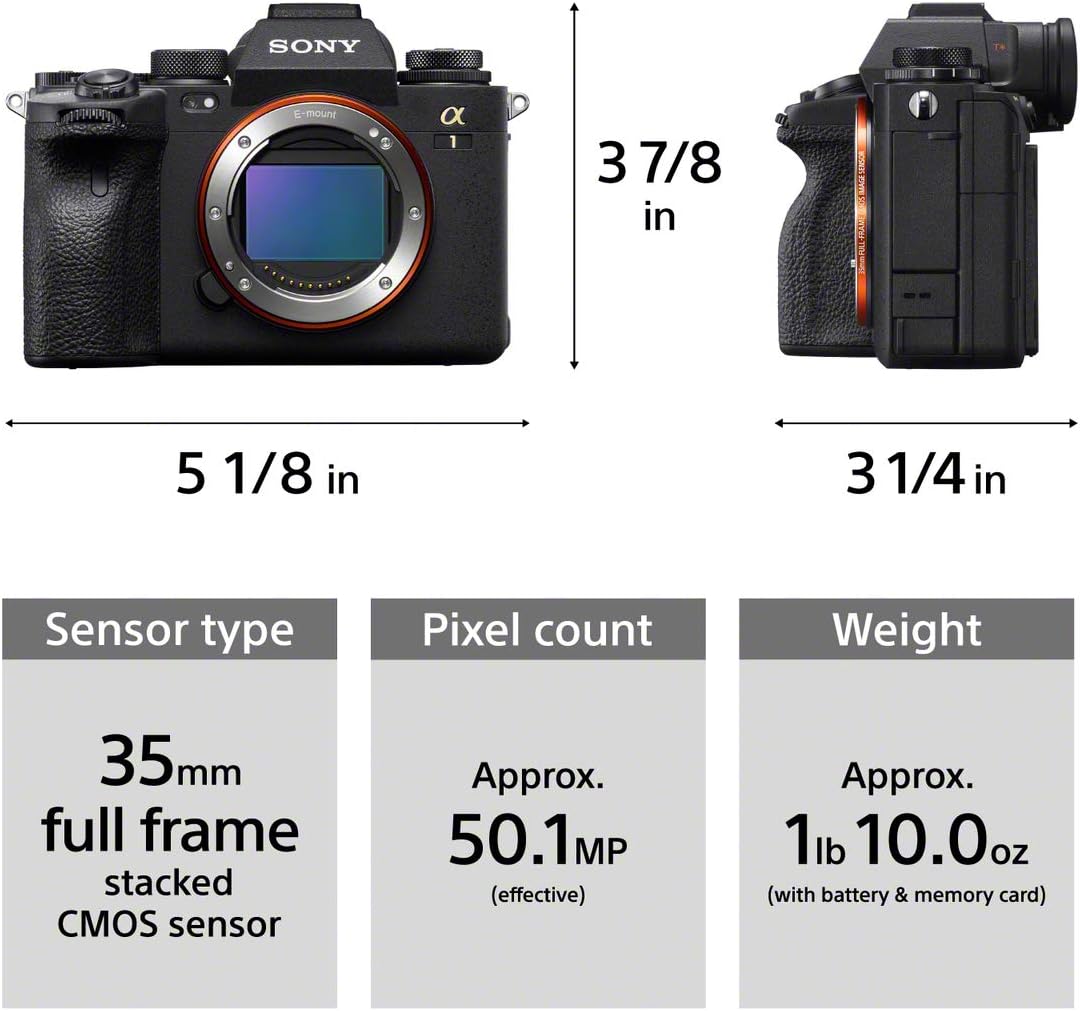 Sony Cameras & Photo:Digital Cameras Sony A1 Mirrorless Camera