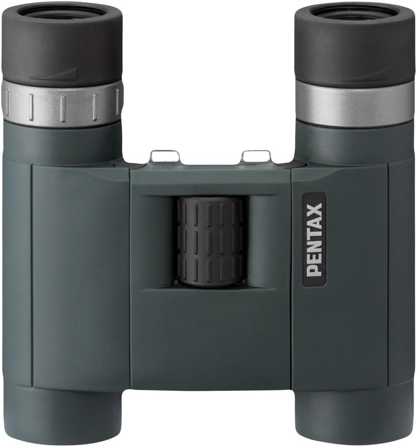 Pentax AD 8x25 WP Binoculars suitable for outdoor live event travel or even mountaineering,Green