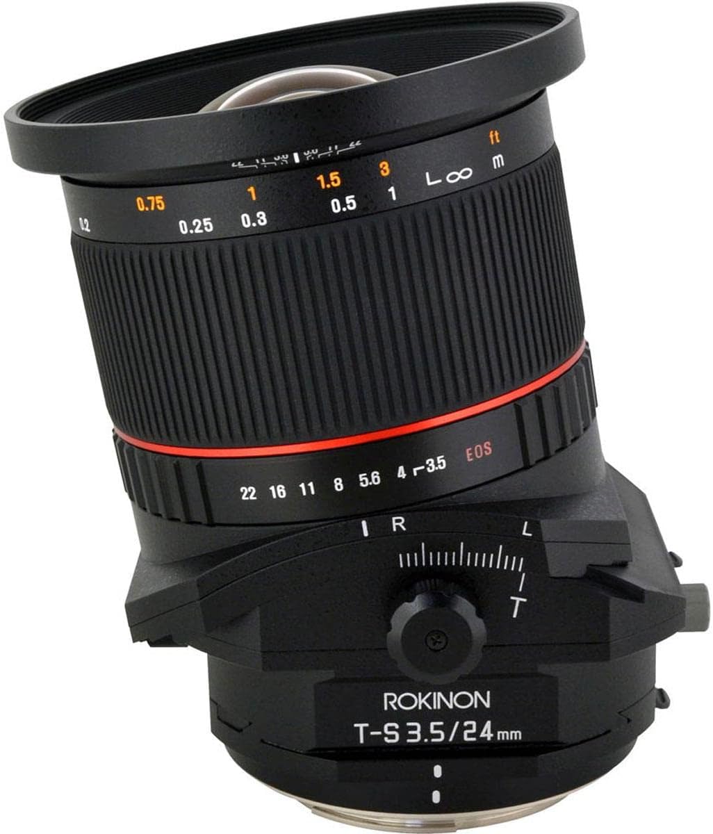 Rokinon TSL24M-N 24mm f/3.5 Tilt Shift Lens for Nikon