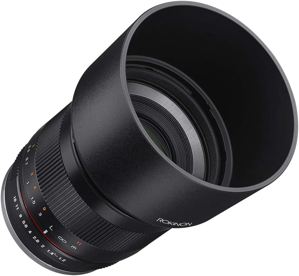 Rokinon Cameras & Photo:Lenses & Filters:Lenses Rokinon 35mm f/1.2 ED AS UMC CS Lens for Canon EF-M (Black)