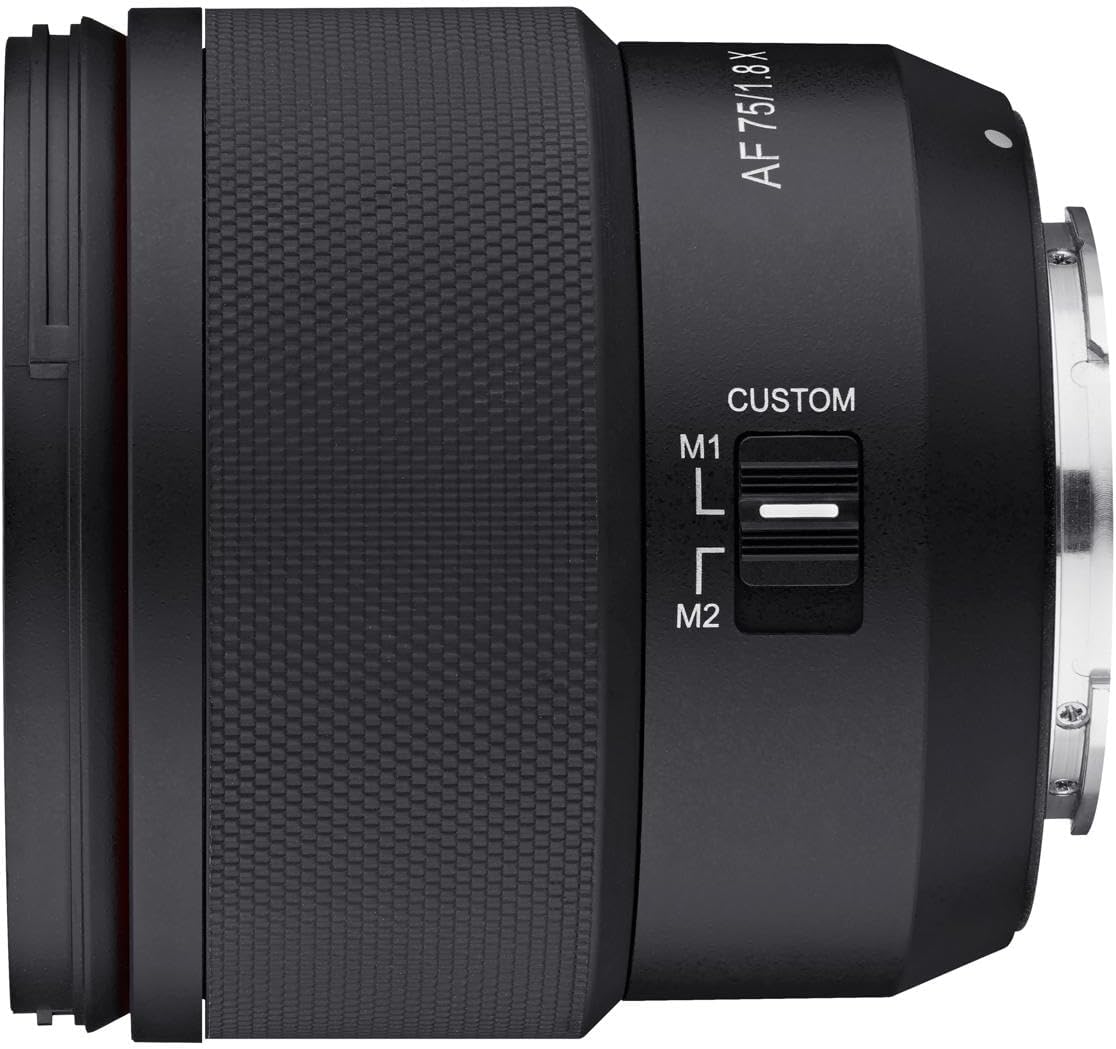 Rokinon 75mm F1.8 AF Compact Full Frame Telephoto Lens (Fuji X)
