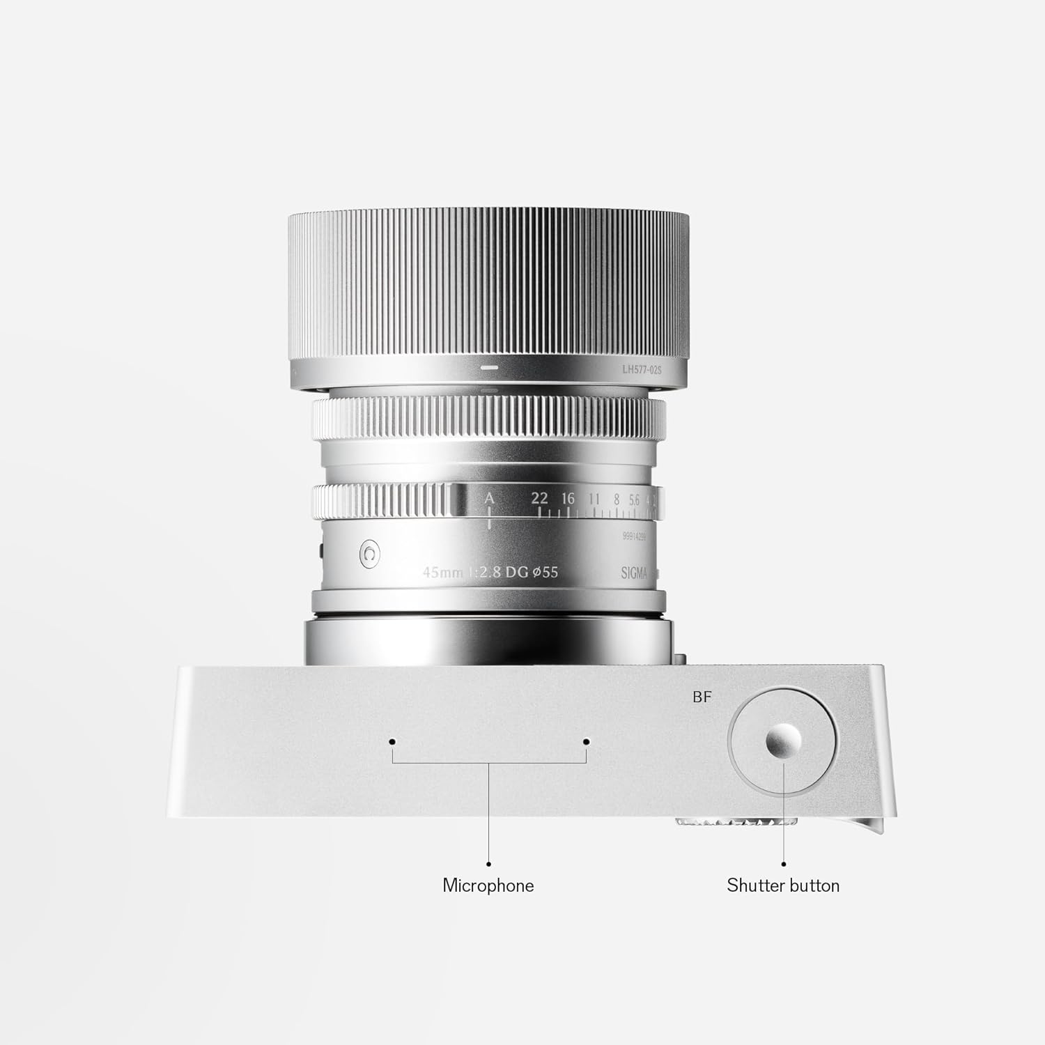 Sigma BF Mirrorless Camera Body (L-Mount, Silver)