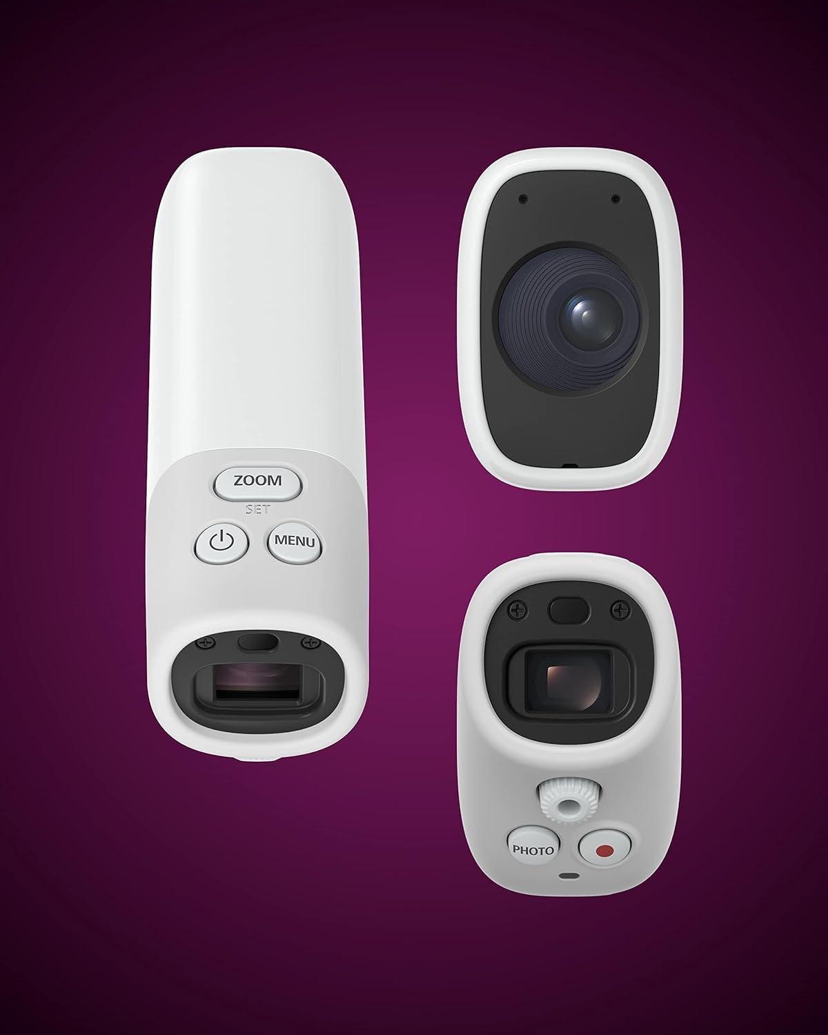 Canon Zoom Digital Monocular Kit with USB-C Charger, microSD Card, PowerShot Zoom, 400mm Optical Zoom, 800mm Digital Zoom, Bird Watching, Wildlife, Sports Watching, Traveling, Hiking, White