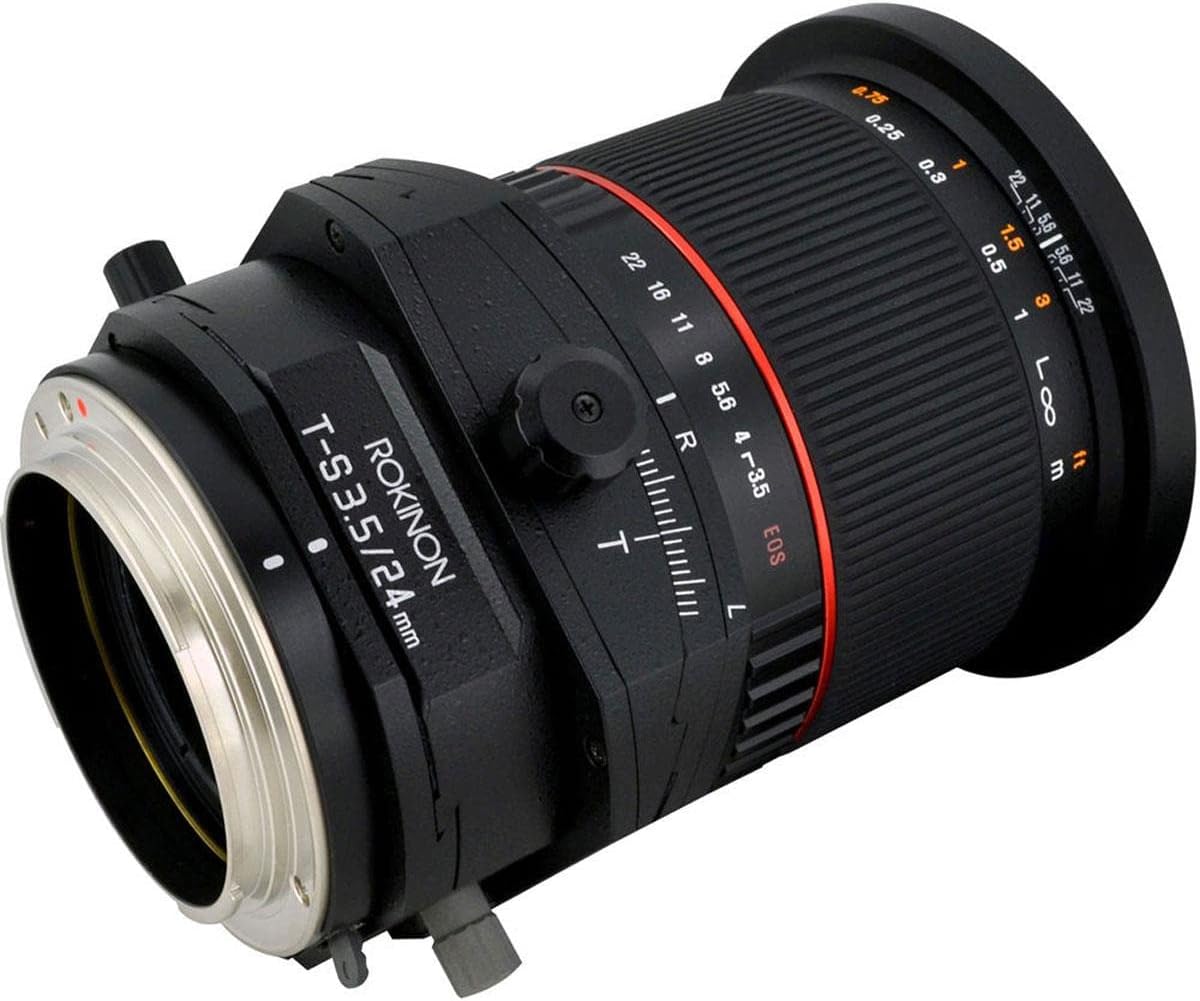 Rokinon TSL24M-N 24mm f/3.5 Tilt Shift Lens for Nikon