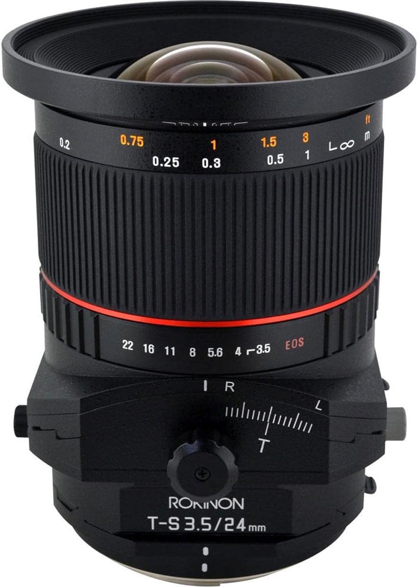 Rokinon TSL24M-N 24mm f/3.5 Tilt Shift Lens for Nikon