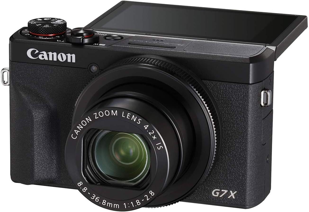 Canon PowerShot G7X Mark III Digital Camera with 4.2X Optical Zoom Lens (Black)
