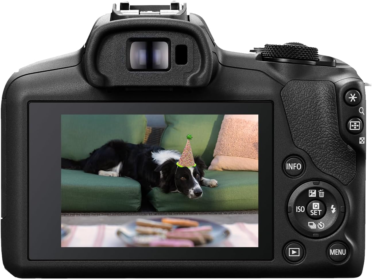 Canon EOS R100 Mirrorless Camera RF-S18-45mm F4.5-6.3 is STM & RF-S55-210mm F5-7.1 is STM Lens Kit, 24.1 Megapixel CMOS (APS-C) Sensor, 4K Video, RF Mount, Black