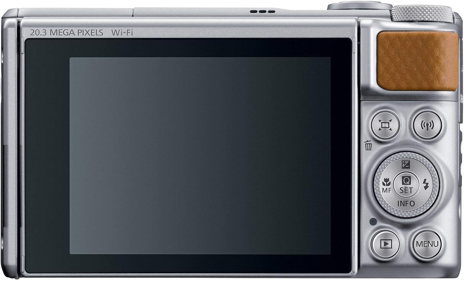 Canon Cameras US Point and Shoot Digital Camera with 3.0" LCD, Silver (2956C001)