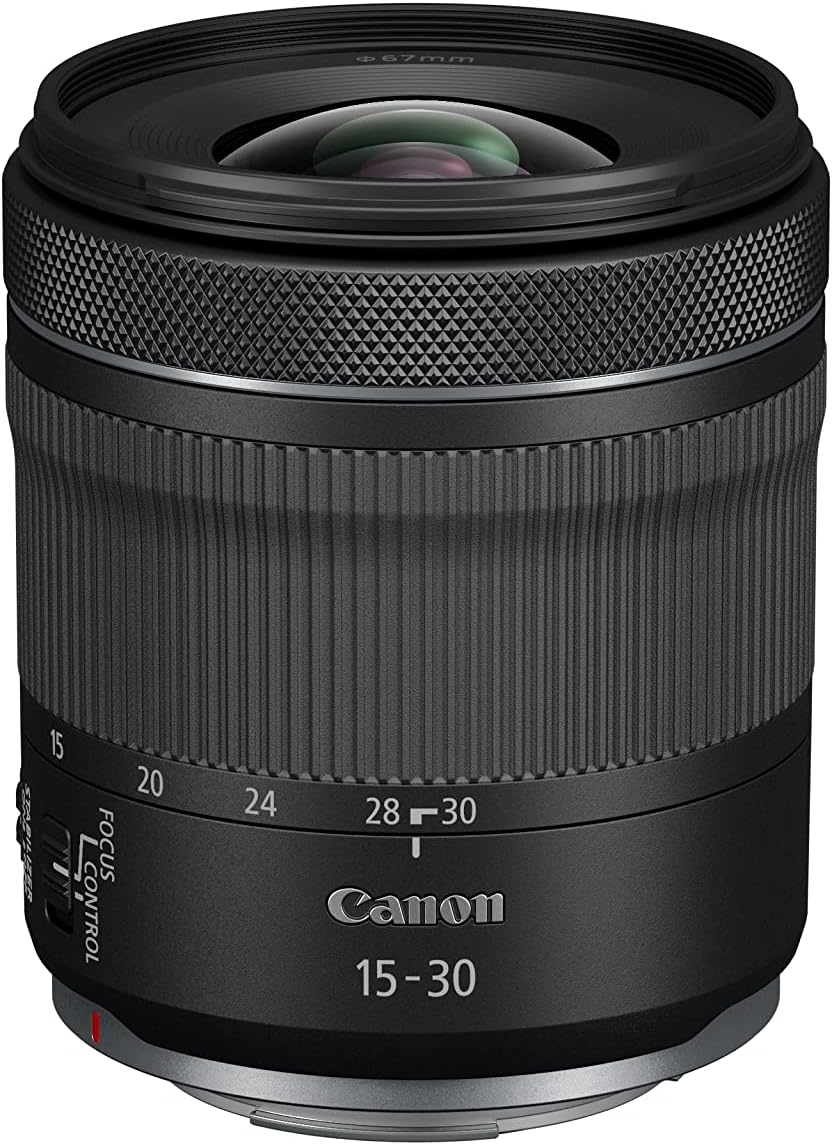 Canon RF 15-30mm F4.5-6.3 IS STM Lens - Ultra-Wide-Angle Zoom | Compact, Lightweight 5.5-stop Optical Image Stabilization | Landscape, Architecture, Vlogging | Canon EOS R Series Compatible