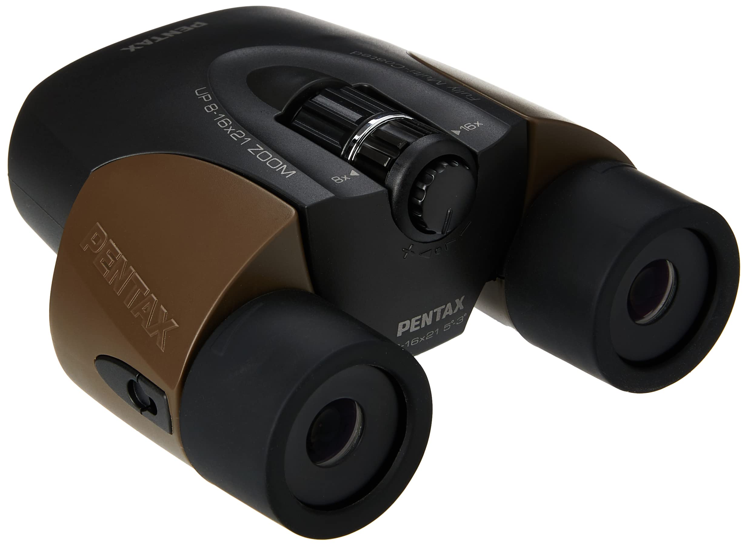 Pentax UP 8-16x21 Black Binoculars (Black) Fully-multi coating Zoom Tripod socket provide