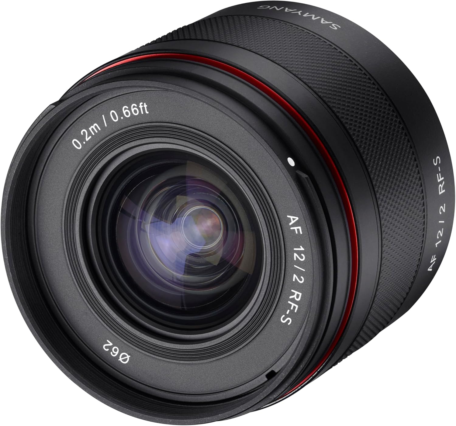 Samyang 12mm F2.0 AF Ultra Wide Angle Lens for Canon RF-S Mount – Compact APS-C Prime, Fast F2 Aperture, Autofocus, Weather Sealed, Linear STM, 62mm Filter, Ideal for Travel, and Night Photography