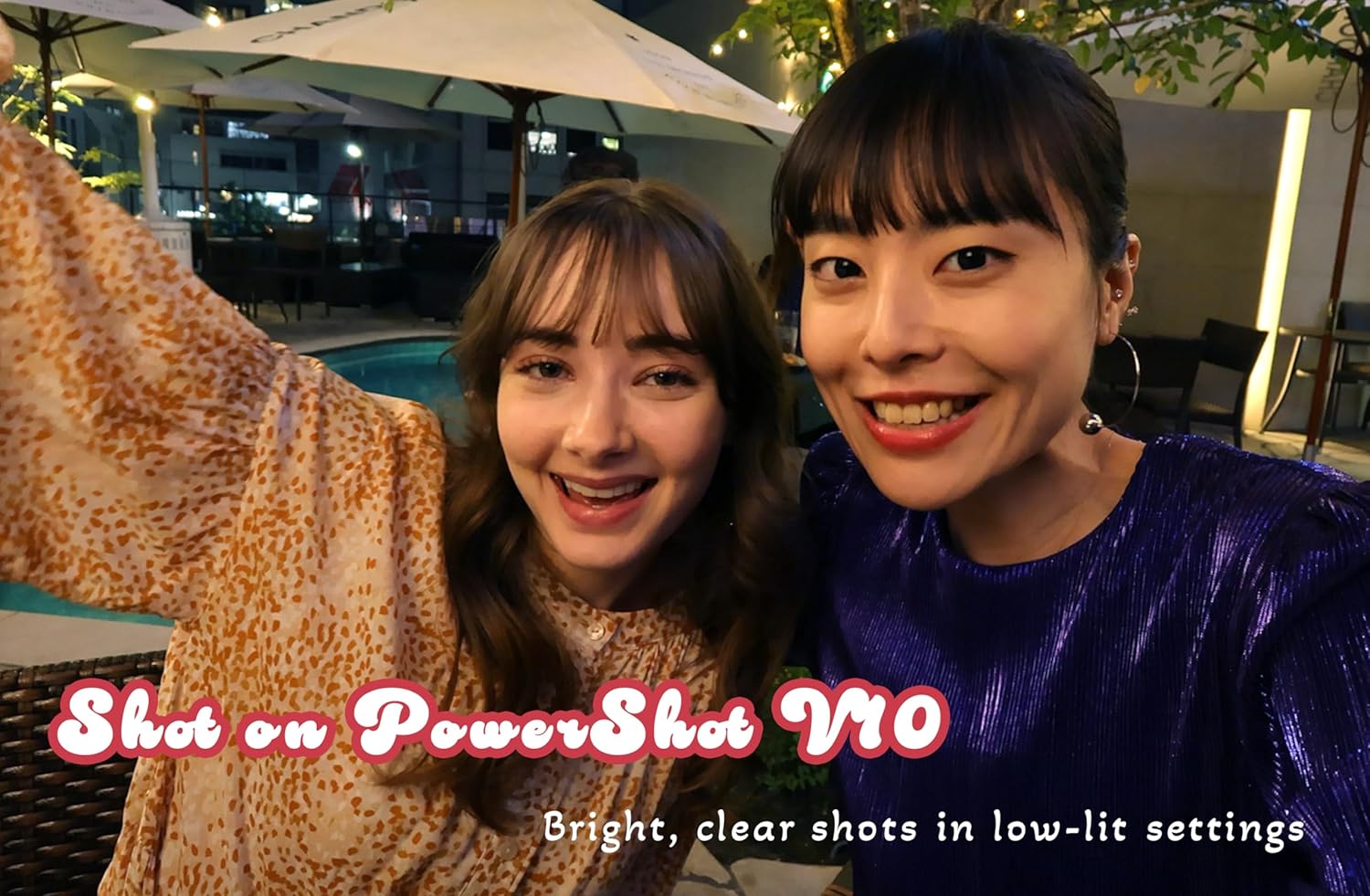 Canon PowerShot V10 Camera, Content Creator Compact Vlog Camera, Fixed 19mm Wide-Angle Lens, 4K Video, Face Detection, Built-in Microphone, Live Streaming, Vlogging, Built-in Stand, Silver