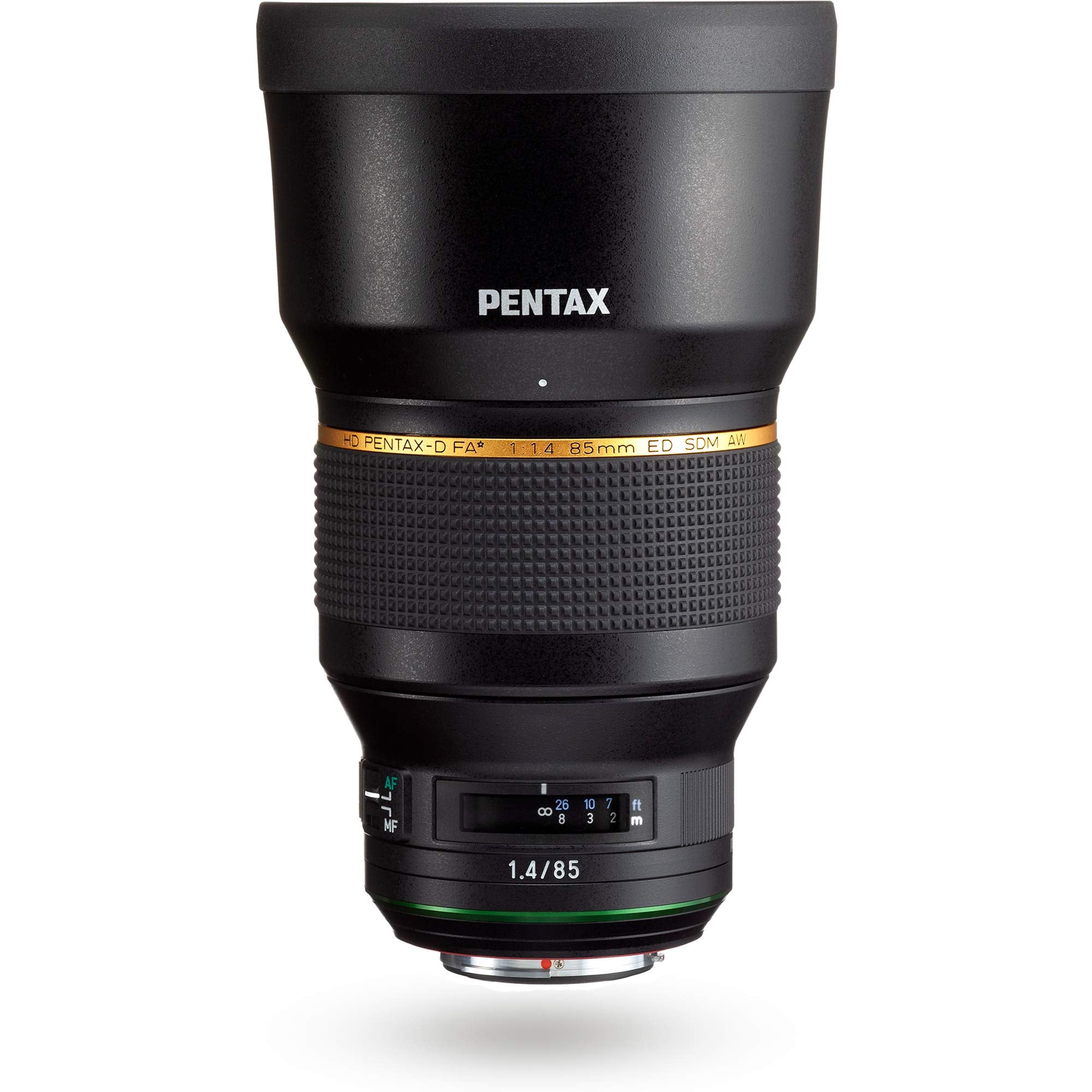 Pentax HD PENTAX-D FA50mmF1.4 SDM AW Single-focus standard lens New-generation, Star-series lens Extra-sharp, high-contrast images Free of flare and ghost images, Black