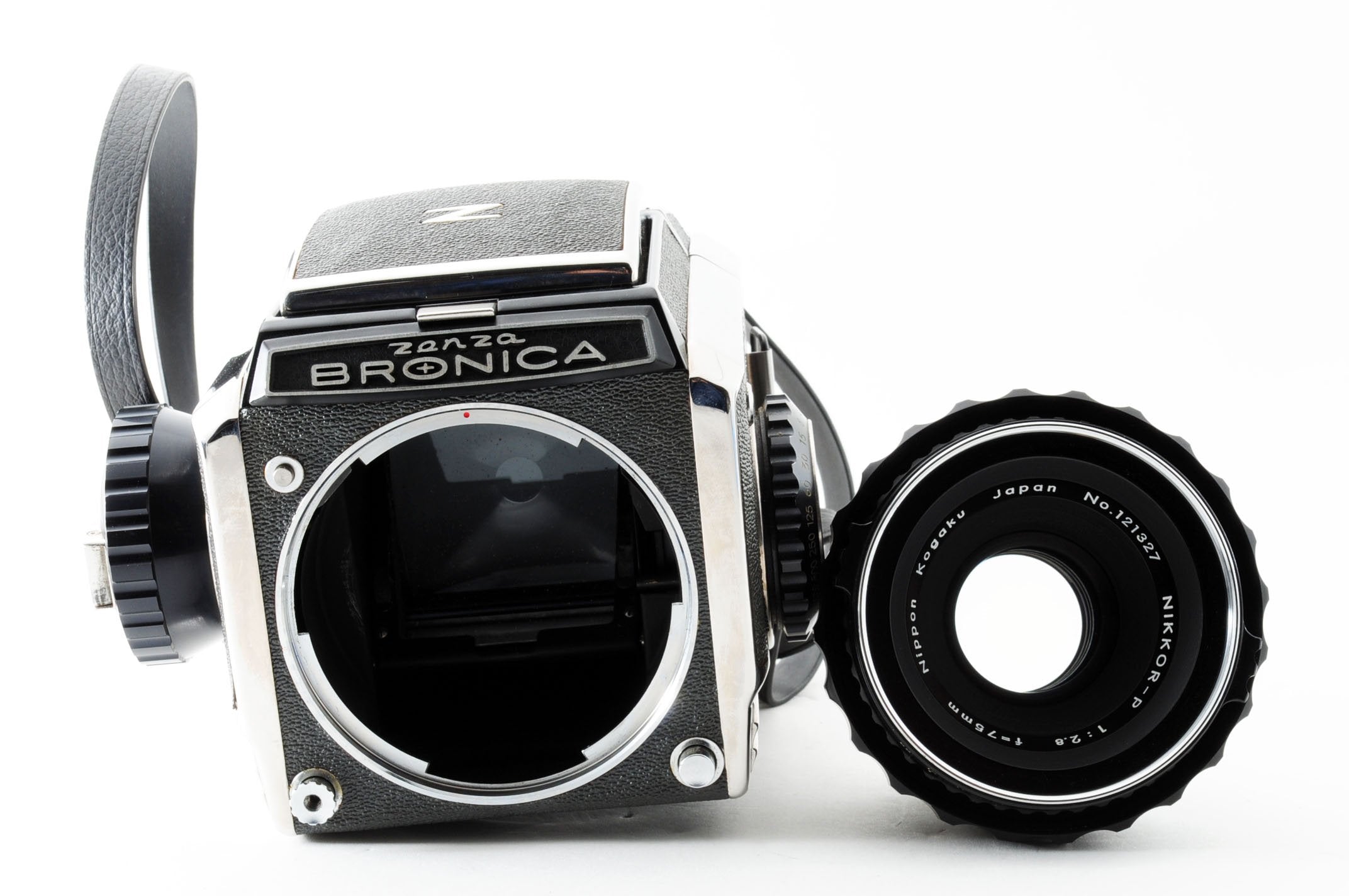 Zenza Bronica S2 with Nikkor-P 75mm F2.8 Lens from Japan